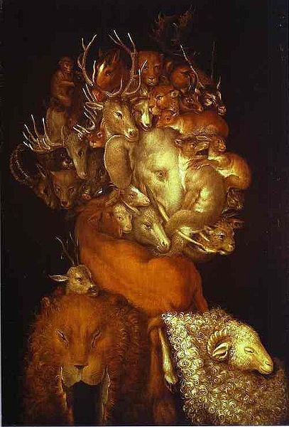 unknow artist Giuseppe Arcimboldo Earth oil painting picture